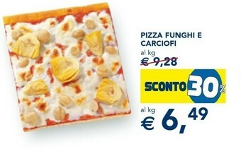 Esselunga Pizza Funghi E Carciofi offerta