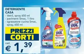 Esselunga Vetril Vetril Detergente Casa Spray offerta