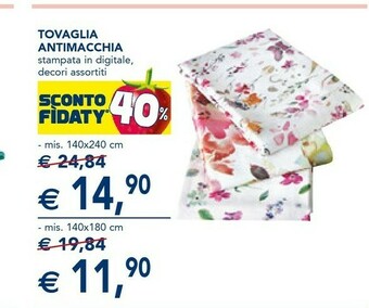 Esselunga Tovaglia Antimacchia offerta