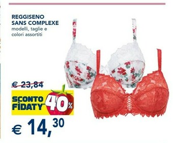 Esselunga Reggiseno Sans Complexe offerta