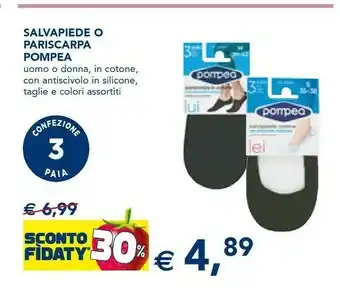 Esselunga Pompea Salvapiede O Pariscarpa offerta