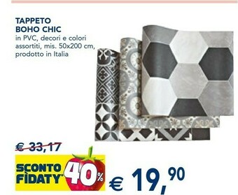 Tappeto Boho Chic