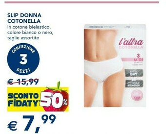 Slip Donna Cotonella