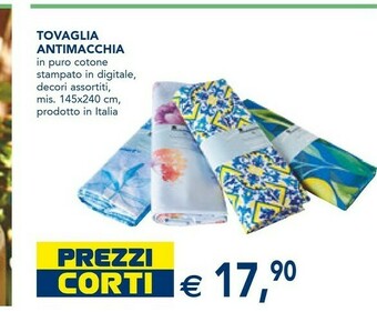 Esselunga Tovaglia Antimacchia offerta