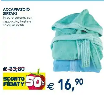 Esselunga Accappatoio Sirtaki offerta