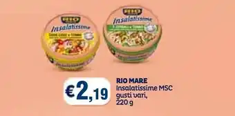 Famila Rio Mare Insalatissime offerta