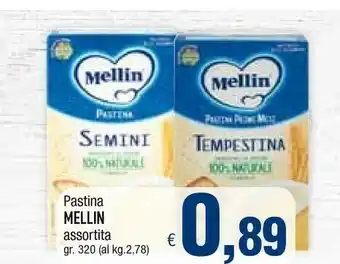 Famila Mellin Pastina offerta