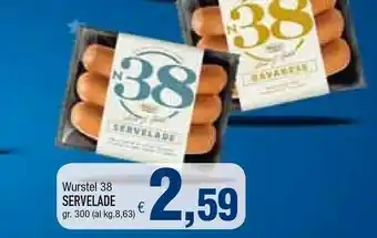 Famila Servelade Wurstel 38 offerta