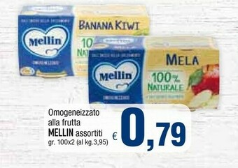 Famila Mellin Omogeneizzato Alla Frutta offerta