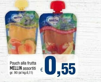 Famila Mellin Pouch Alla Frutta offerta