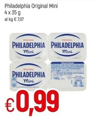 Famila Philadelphia Original Mini offerta