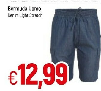 Famila Bermuda Uomo Denim Light Stretch offerta