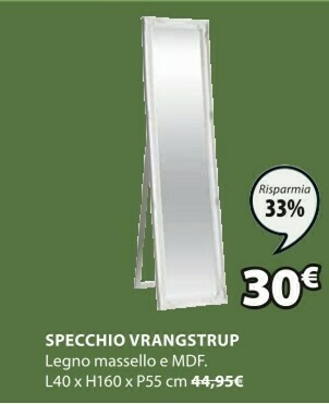 JYSK Specchio Vrangstrup offerta