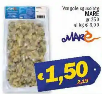 Ard Discount Mare Vongole sgusciate gr.250 offerta