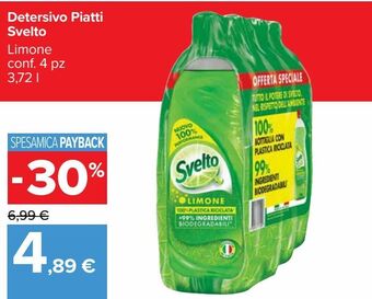 Carrefour Market Detersivo piatti svelto offerta