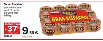 Carrefour Iper Tonno rio mare offerta