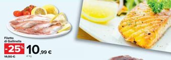 Carrefour Market Filetto di gallinella offerta
