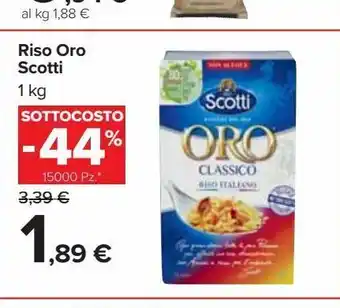 Carrefour Market Riso oro scotti offerta