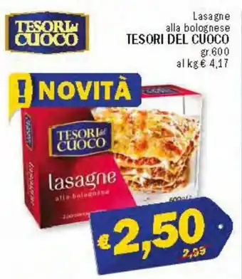 Ard Discount Tesori Del Cuoco Lasagne alla bolognese gr.600 offerta