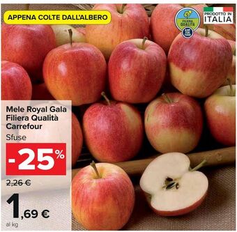 Carrefour Market Mele royal gala filiera qualita carrefour offerta