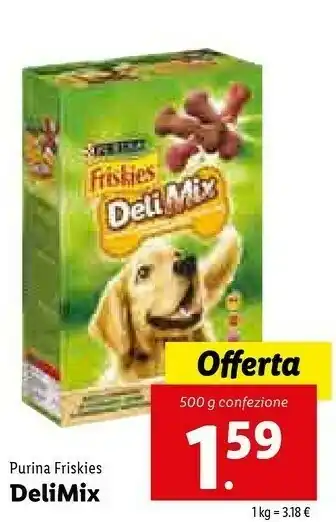 Lidl Friskies Delimix offerta