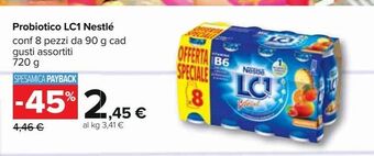 Carrefour Iper Probiotico lc1 nestlé offerta