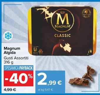 Carrefour Market Magnum algida offerta