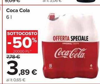 Carrefour Market Coca cola offerta