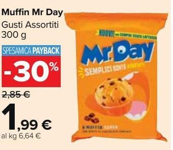 Carrefour Market Muffin mr day offerta