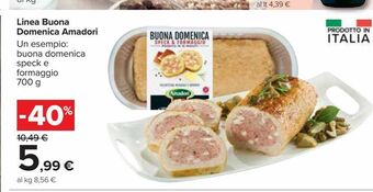 Carrefour Market Linea buona domenica amadori offerta