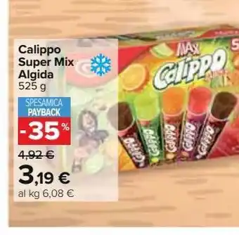 Carrefour Iper Calippo super mix algida offerta