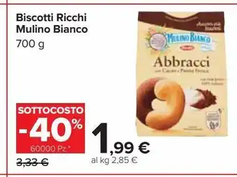 Carrefour Iper Biscotti ricchi mulino bianco offerta