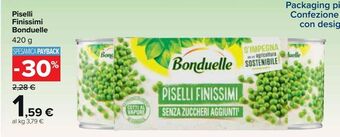 Carrefour Market Piselli finissimi bonduelle offerta