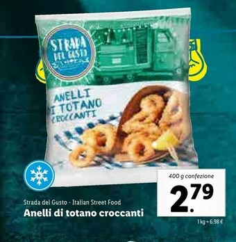 Lidl Strada del gusto Anelli Di Totano Croccanti offerta