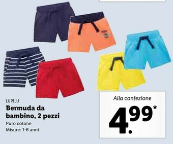 Lupilu Bermuda Da Bambino, 2 Pezzi