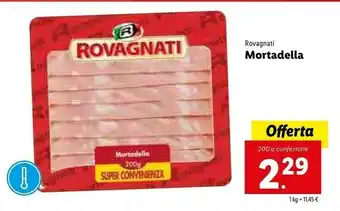 Lidl Rovagnati Mortadella offerta