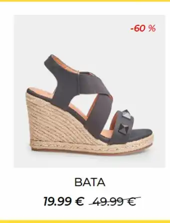 Bata Sandali a zeppa offerta