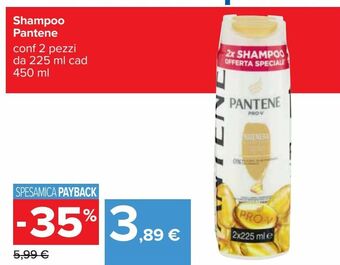 Carrefour Iper Shampoo pantene offerta