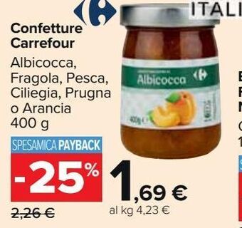 Confetture carrefour