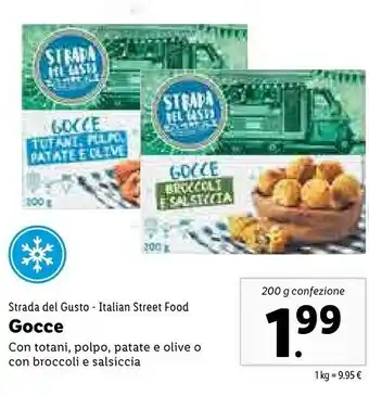 Lidl Strada Del Gusto Gocce offerta