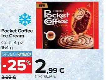 Carrefour Market Pocket coffe ice cream offerta