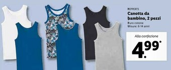 Pepperts Canotta Da Bambino, 2 Pezzi