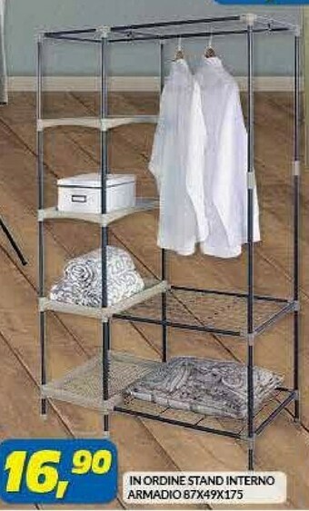Risparmio Casa In Ordine Stand Interno Armadio 87x49x175 offerta