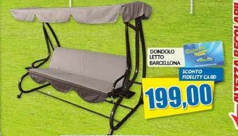 Risparmio Casa Dondolo Letto Barcellona offerta
