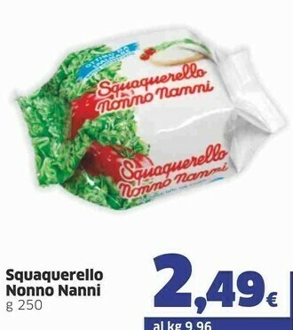 Sigma Nonno Nanni Squaquerello 250 G(ml) offerta