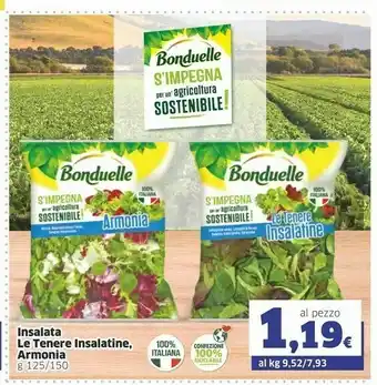 Sigma Bonduelle Insalata Armonia 150 G(ml) offerta