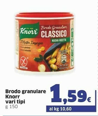 Sigma Knorr Brodo Granulare Classico 150 G(ml) offerta