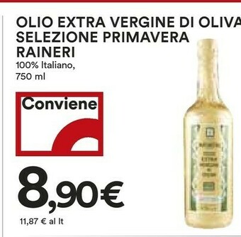 Coop Raineri Olio extravergine di oliva offerta