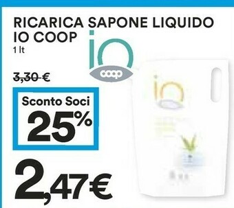 Coop Sapone liquido offerta
