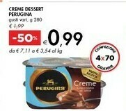 Bennet Perugina Perugina - Creme Cioccolato Fondente e Caramello 280 g(ml) offerta